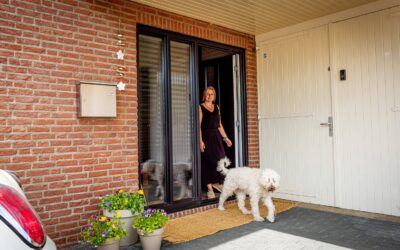 Sinds kunststof kozijnen en deuren is het stiller in huis